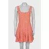 Fitted dress in floral print