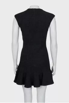 Dress with accent buttons