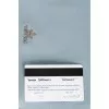Blue leather bag Saffiano