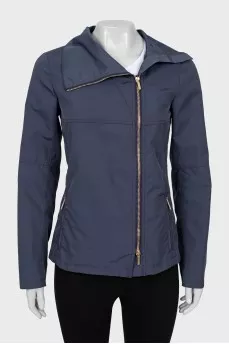 Fitted jacket in blue