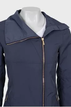 Fitted jacket in blue