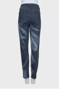 Skinny mid rise jeans