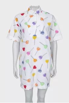 Dress in lollipop print