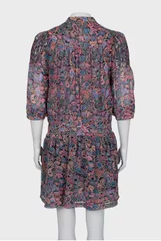 Dress decorated with sequins