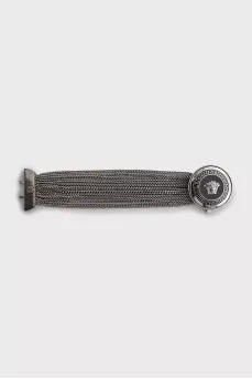 Bracelet with chains and brand logo