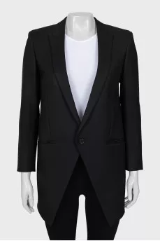 Black button down jacket