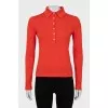 Orange jumper with buttons