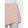 Asymmetrical cut short skirt