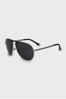 Silver Aviator Sunglasses