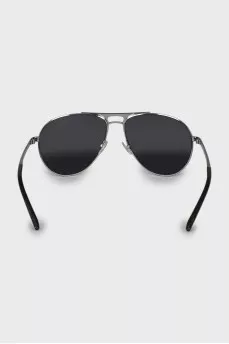 Silver Aviator Sunglasses