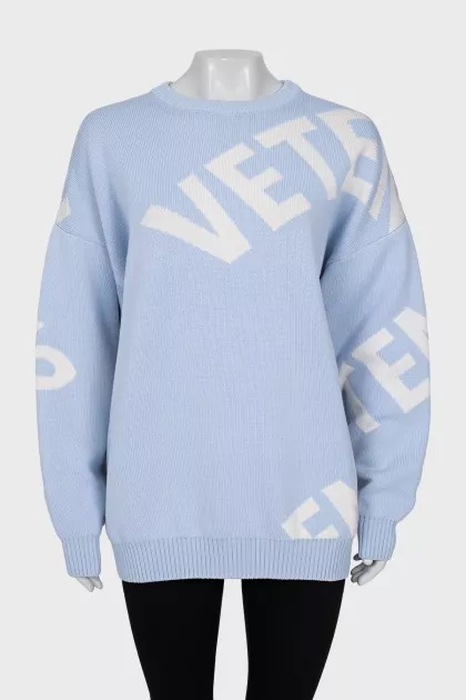 Oversized merino wool sweater
