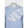 Oversized merino wool sweater