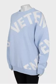 Oversized merino wool sweater