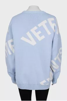 Oversized merino wool sweater