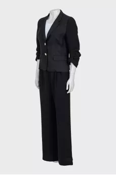 Black suit with trousers
