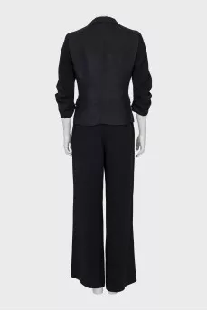 Black suit with trousers