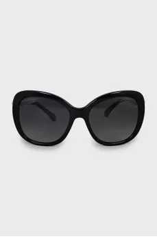 Sunglasses with beads on the temples