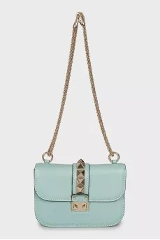 Кожаная сумка Rockstud Glam Lock