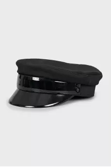 Caps with a glossy visor