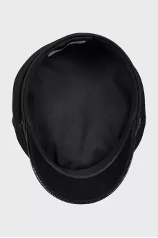 Caps with a glossy visor