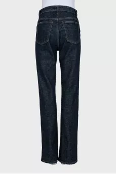 Blue high waist jeans