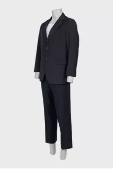Muscovy blue wool suit