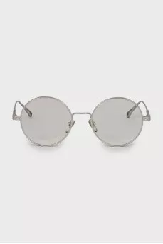 Silver glasses with embossed frame