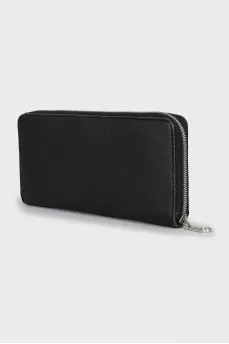 Wallet with brand logo