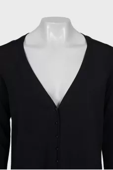 Cardigan with lace back