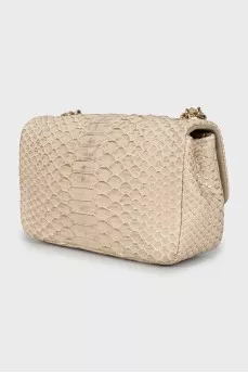 Сумка Mini Timeless из кожи питона