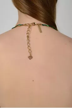 Cabbage necklace with tagging