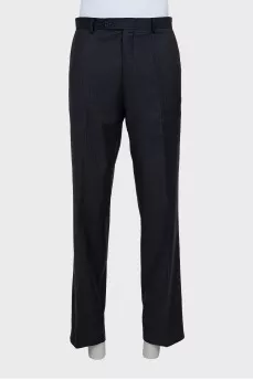 Men's pinstripe suit