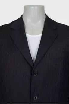 Men's pinstripe suit