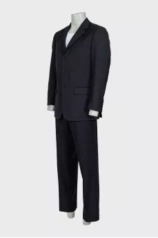 Men's pinstripe suit