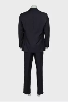 Men's pinstripe suit