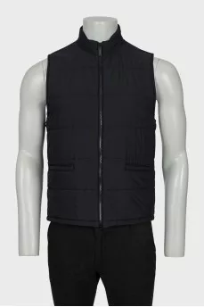 Men's black vest
