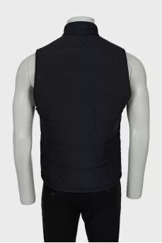 Men's black vest
