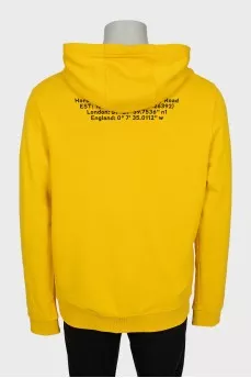 Men's hoodie yellow