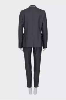 Wool suit of trousers and jacket