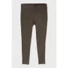 Leggings with side closure