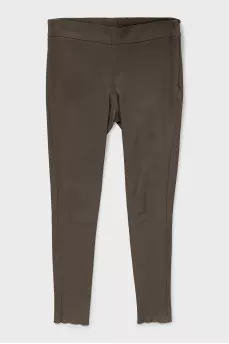 Leggings with side closure