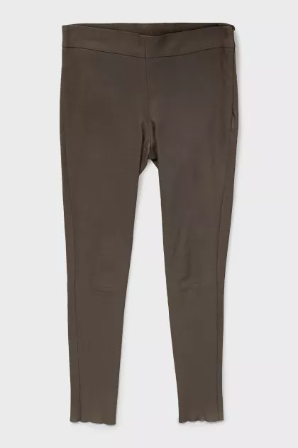 Leggings with side closure