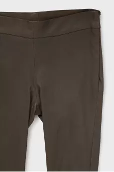 Leggings with side closure