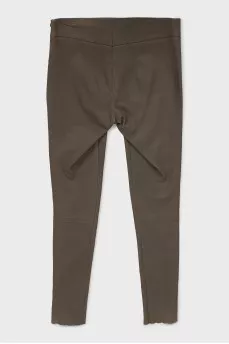 Leggings with side closure