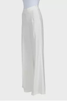White palazzo pants