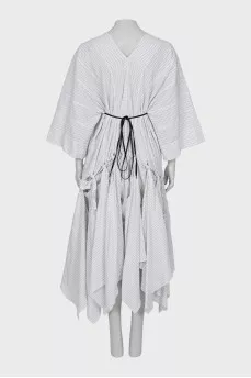 Dress decorated with knots