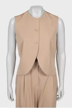 Three-piece suit with trousers