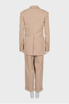 Three-piece suit with trousers