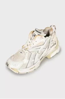 Кроссовки Runner белого цвета