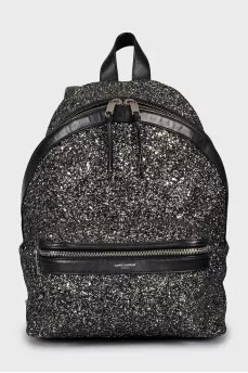 City shiny backpack